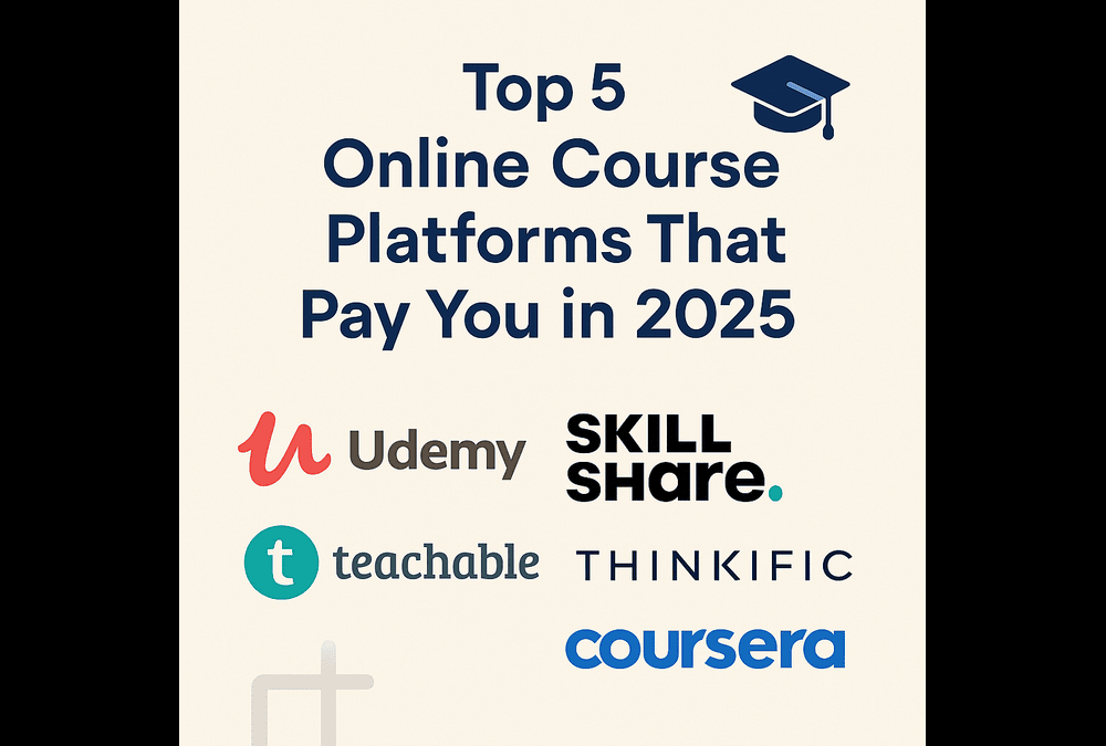 Online Course Platforms That Pay 2025